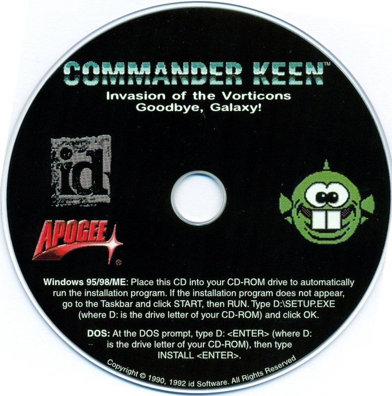 Cd command. Commander keen in Invasion of the Vorticons. Commander keen in "Invasion of the Vorticons": Episode one - Marooned on Mars.